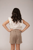 Shorts Saia Chocolate