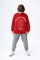 Moletom College Vermelho