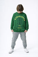 Moletom Infantil College Verde