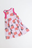 Vestido Regata Pipoca