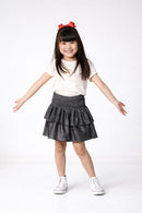 Saia Babados Glitter